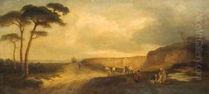Landscape with Figures by John Jock Wilson