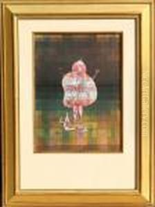 Bauchredner Und Rufer Im Moor (ventiloque Criant Dans Le Marais) by Paul Klee