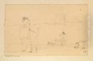 Strassenskizze Aus Kairuan - Kairuan by Paul Klee