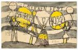 Laternenfest Bauhaus by Paul Klee