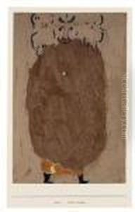 'wusten-rauber"""" by Paul Klee