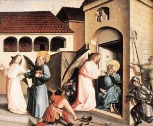 The Liberation of St Peter 1443-44 by Konrad Witz