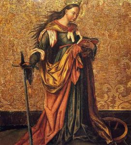 St. Catherine Of Alexandria by Konrad Witz