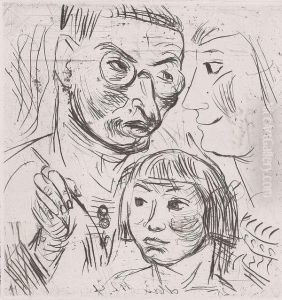 Familie Kleinschmidt by Paul Kleinschmidt