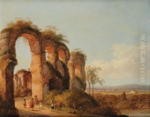 Veduta Di Ruderi Con Figure Veduta Di Ruderi Con Figure