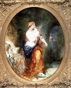 Lady Godiva, 1856 by Alfred Woolmer