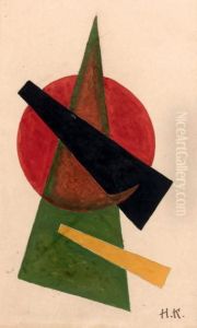 Composition Au Cercle Rouge by Ivan Klioune