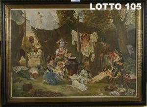 "il Circo" Copia Del Celebre Dipinto