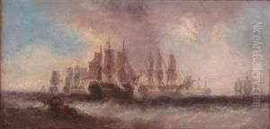 French Naval Engagement
