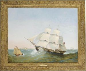 The East Indiaman 
Exeter 
 Making For The Ladrone Islands, China
