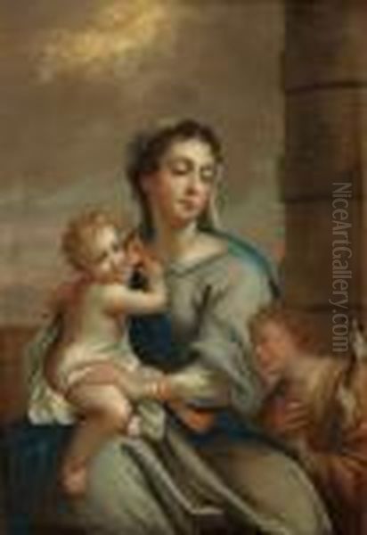 Virgin Mary With The Child And John The Baptist - view 1