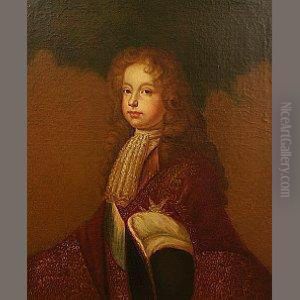 A Portrait Of A Young Nobleman, Half-length by Sir Godfrey Kneller
