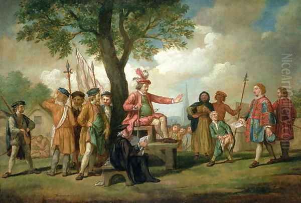 Robert Kett (d.1549) under the Oak of the Reformation - view 1