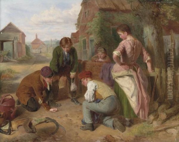 The Game Of Marbles - view 1