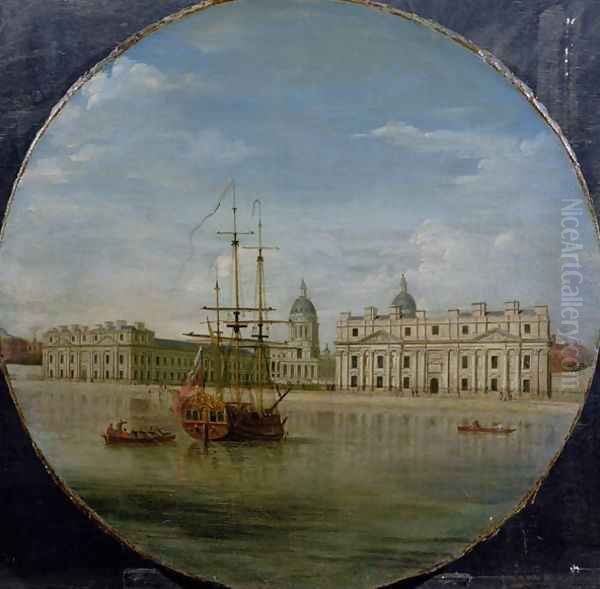 Greenwich Hospital from the River, 1748 - view 1