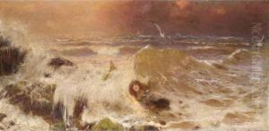 Mermaid In The Surf