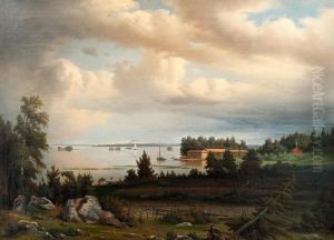 View Of Porvoo Archipelago by Johan Knutson