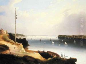 New York Harbour, c.1835 by Daniel Wadsworth