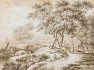 Landscape by Franz Innocenz Kobell