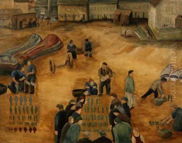 Fish Sale, 1938 - view 1