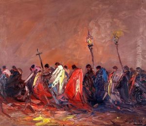 La Procesion by Stephen Koek Koek