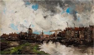 Hollandische Landschaft by Hermanus Koekkoek