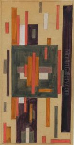 Suprematistische Komposition by Nina Osipovna Kogan