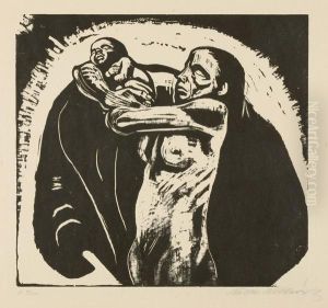 Das Opfer by Kathe Kollwitz