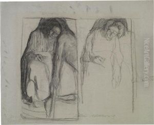 Studienblatt Fur "inspiration" by Kathe Kollwitz