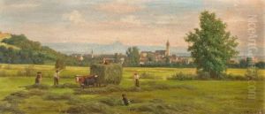 Hay Harvest by Julius Kornbeck