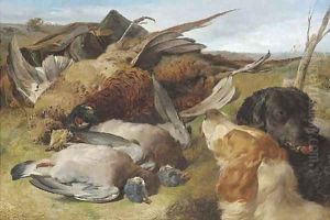 The morning's bag by Henry Weekes
