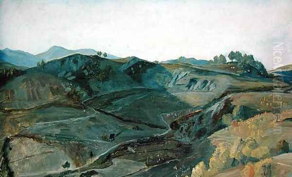 A rugged valley in Italy, c.1833-34 - view 1