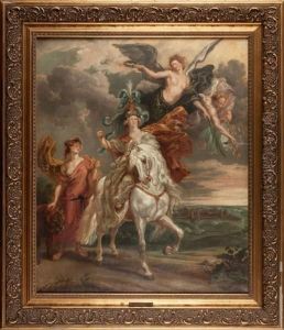 Apoteoza Marii Medici Wedlug Rubensa by Juliusz Kossak