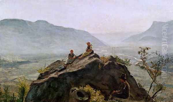 View of the Adige Valley, 1831 - view 1