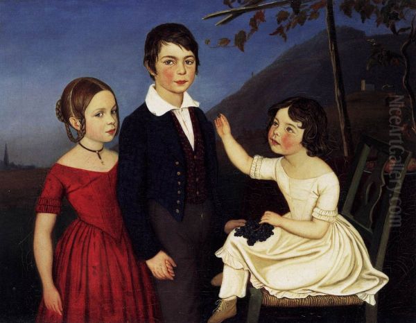 Paul, Maria, and Filomena von Putzer - view 1