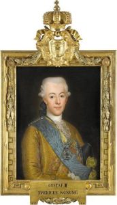 Portratt Av Gustav Iii - Sveriges Konung - Midjebild Portratt Av Gustav Iii - Sveriges Konung - Midjebild