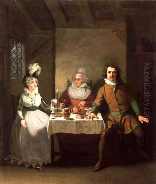 Maria Bland as Josephine, Ursula Booth as Winifred and John Bannister as Walter in The Children of the London Wood - view 1