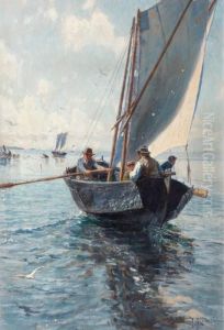 Fishermen In A Boat