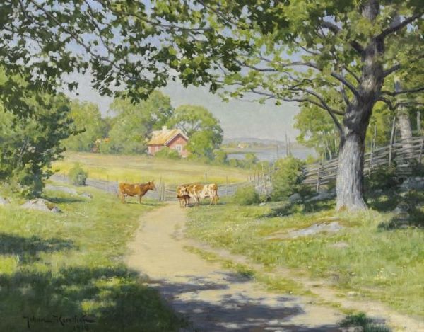 Landskap Med Kor - view 1
