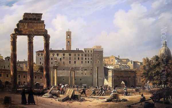 The Prisoners' Excavation of the Roman Forum - view 1