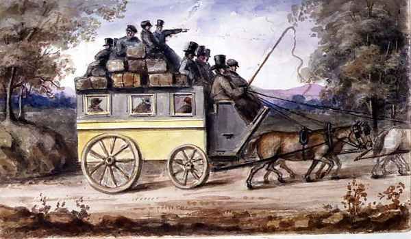 The journey from Spalding to Wisbech, 1851 - view 1