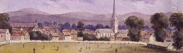 The Priory Cricket Ground, Chichester, 1851-2 - view 1