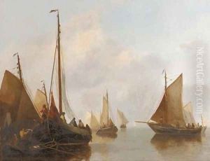 A busy shipping lane by Antonie Waldorp