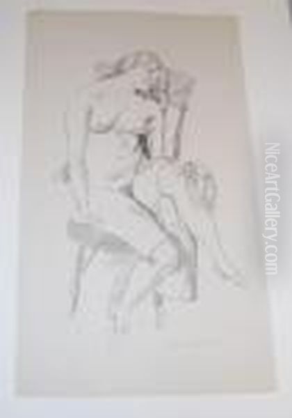 Seated Nude - view 1