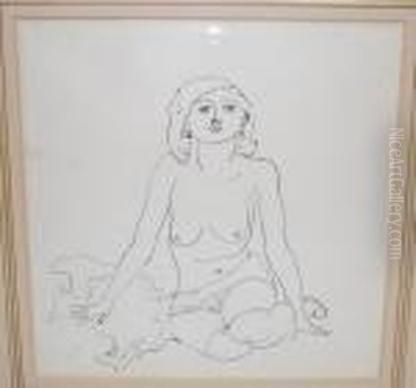 Seated Nude - view 1