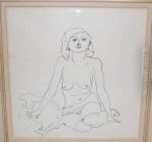 Seated Nude by Walt Kuhn