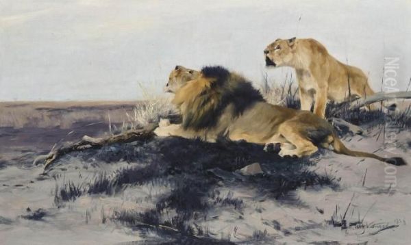 Roaring Lions - view 1