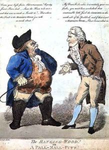 The Hanging Wood, or a Pall-Mall-Puff by George Moutard Woodward