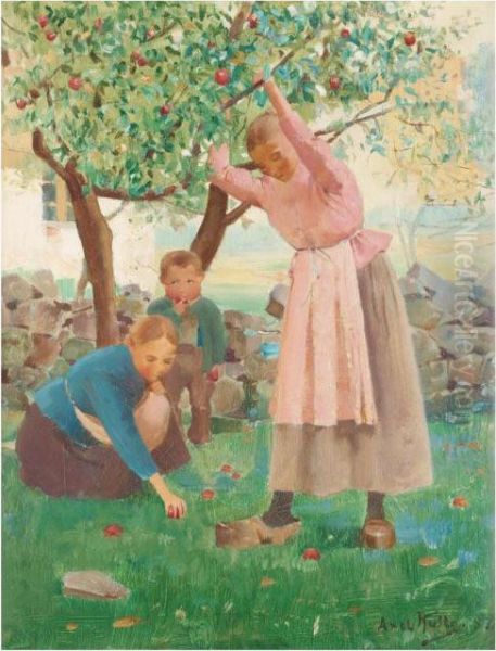 Picking Apples - view 1