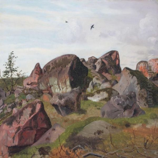 Large Rocks Near Rossjoholm - view 1